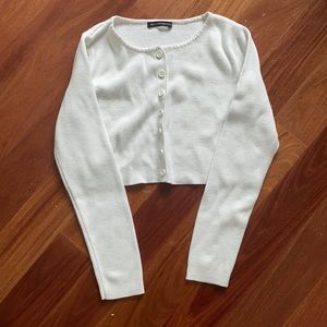 brandy melville sweater/shirt (white)